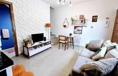 Casa no condomínio residencial baptista i para venda com 2 quartos, sendo 2 suítes, 62m²