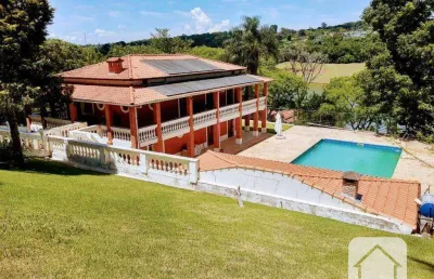 Chácara com 7 suites, 5000 m² - condomínio itaembu - itatiba/sp