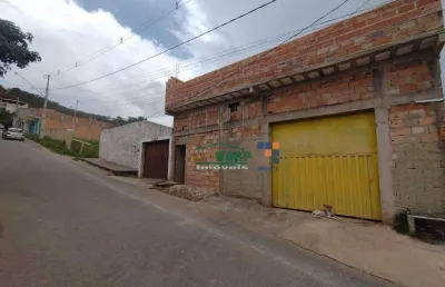 Casa  à venda, 80 m² por r$ 240.000 - vila rica - sabará/mg