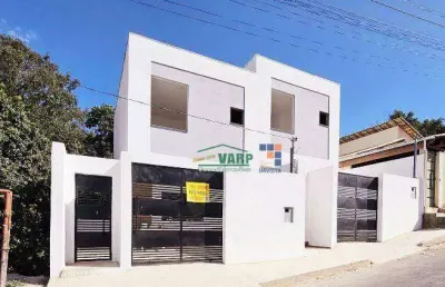 Casa com 2 dormitórios à venda, 84 m² por r$ 350.000,00 - vila das flores - caeté/mg
