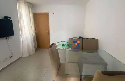 Apartamento com 2 dormitórios à venda, por r$ 165.000 - scharlé - sabará/mg
