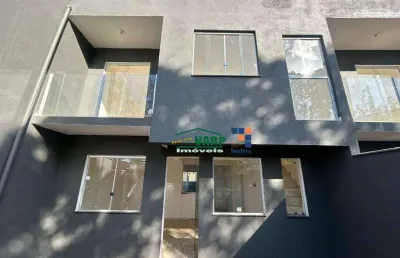 Casa com 3 dormitórios à venda, 83 m² - villa real - sabará/mg