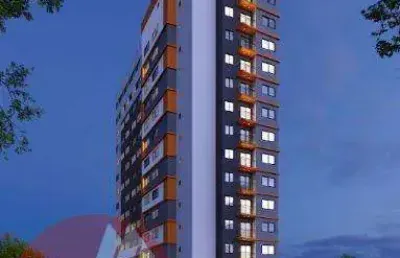 Apartamento para venda em curitiba, centro, 2 dormitórios, 1 banheiro