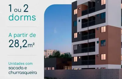 Apartamento para venda em curitiba, novo mundo, 2 dormitórios, 1 banheiro, 1 vaga