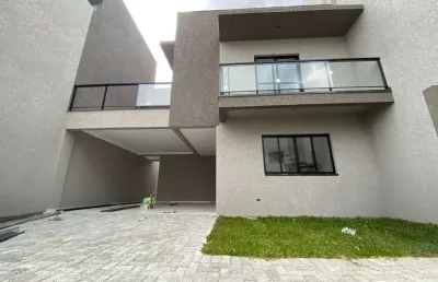 Casa com 3 quartos à venda na rua frei belino maria treviso, 366, boneca do iguaçu, são josé dos pinhais, 163 m2 por r$ 869.000