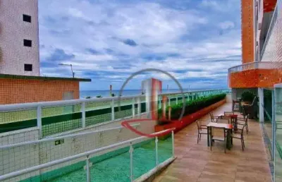 Apartamento com 3 dormitórios à venda, 140 m² por r$ 1.050.000,00 - vila guilhermina - praia grande/sp