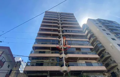 Apartamento com 3 dormitórios à venda, 120 m² por r$ 630.000,00 - tupi - praia grande/sp
