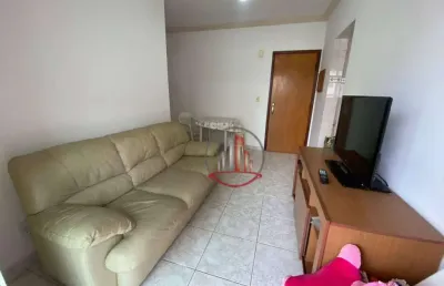 Apartamento com 2 dormitórios à venda, 60 m² por r$ 330.000,00 - caiçara - praia grande/sp