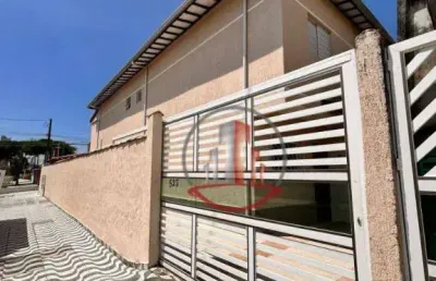 Sobrado com 2 dormitórios à venda, 79 m² por r$ 370.000,00 - caiçara - praia grande/sp