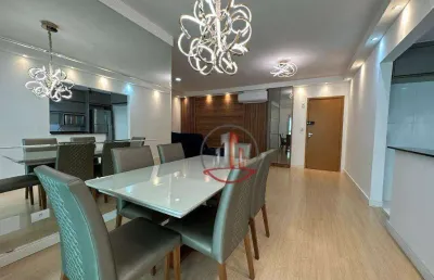 Apartamento com 3 dormitórios à venda, 117 m² por r$ 890.000,00 - canto do forte - praia grande/sp