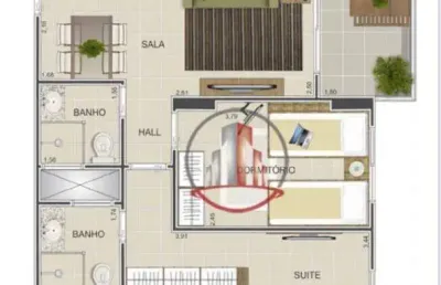 Apartamento com 2 dormitórios à venda, 69 m² por r$ 455.000 - vila assunção - praia grande/sp