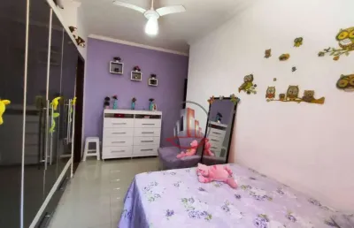 Casa com 2 dormitórios à venda por r$ 495.000 - caiçara - praia grande/sp