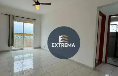 Apartamento com 1 dormitório à venda, 47 m² por r$ 290.000,00 - tupi - praia grande/sp