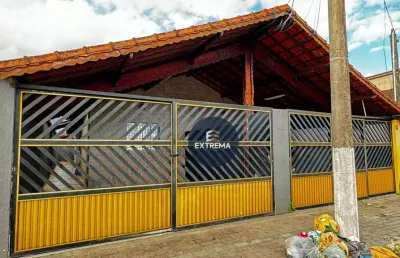 Casa com 2 dormitórios à venda, 75 m² por r$ 340.000,00 - maracanã - praia grande/sp