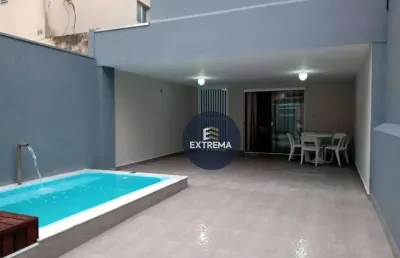 Casa com 3 dormitórios à venda, 129 m² por r$ 625.000,00 - caiçara - praia grande/sp