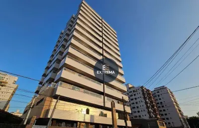 Apartamento com 2 dormitórios à venda, 80 m² por r$ 550.000,00 - tupi - praia grande/sp