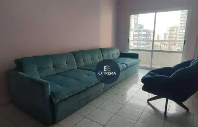 Apartamento com 2 dormitórios à venda, 77 m² por r$ 389.000,00 - vila assunção - praia grande/sp
