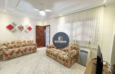 Casa com 2 dormitórios à venda, 125 m² por r$ 486.000 - jardim imperador - praia grande/sp