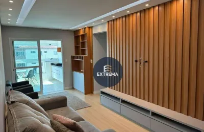 Apartamento com 2 dormitórios à venda, 83 m² por r$ 779.000 - canto do forte - praia grande/sp