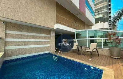 Apartamento de 2 dormitórios sendo 1 suíte a venda em praia grande, canto do forte.