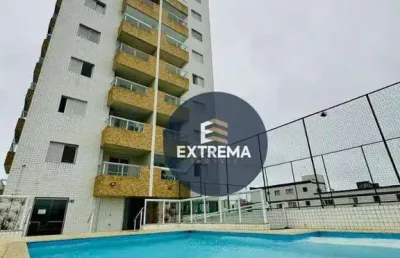 Apartamento com 1 dormitório à venda, 47 m² por r$ 310.000,00 - tupi - praia grande/sp