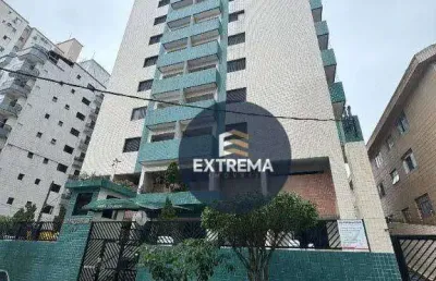 Apartamento de 1 dormitório a venda em praia grande, aceita carro