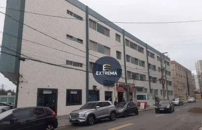 Apartamento de 1 dormitório a venda em `praia grande, garagem privativa