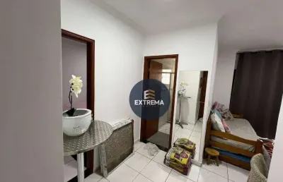 Apartamento com 1 dormitório á 150 m da praia à venda, 42 m² por r$ 310.000 - aviação - praia grande/sp