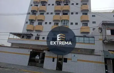 Kitnet com elevador e sacada à venda, por r$ 200.000 - ocian - praia grande/sp
