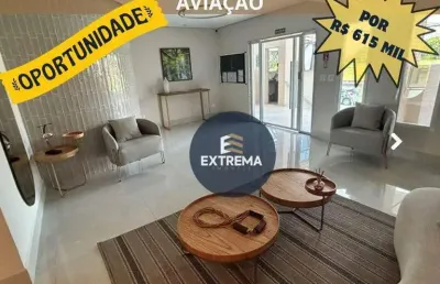 Oportunidade abaixo da tabela apartamento com 3 suites à venda, 102 m² por r$ 615.000 - aviação - praia grande/sp