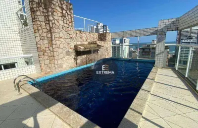 Apartamento com 3 dormitórios sendo 1 suite à venda, 97 m² por r$ 650.000 - canto do forte - praia grande/sp