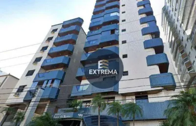 Apartamento de 3 dormitórios sendo 1 suíte a venda em praia grande, vista mar