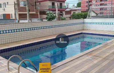 Kitão  dividida em 1 dormitório à venda, 38 m² por r$ 220.000 - tupi - praia grande/sp