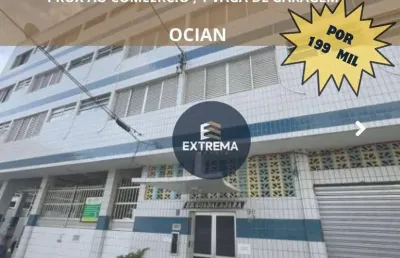 Apartamento com 1 dormitório à venda, 38 m² por r$ 199.000,00 - ocian - praia grande/sp