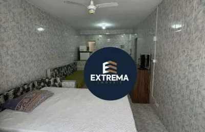 ??? kitnet mobiliada à venda em praia grande – a 2 quadras da praia, com portaria 24h | aceita financiamento ??