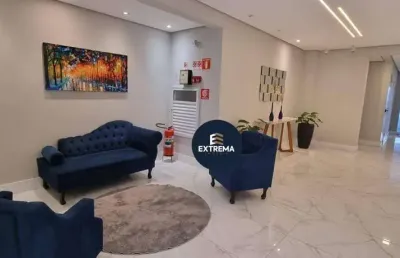 Apartamento com 1 dormitório semi-mobiliado à venda, 54 m² por r$ 385.000 - vila guilhermina - praia grande/sp