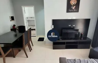 Apartamento com 1 dormitório à venda, 41 m² por r$ 289.000,00 - balneário flórida - praia grande/sp