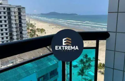 Apartamento com vista mar e serra | 2 dormitórios | pé na areia