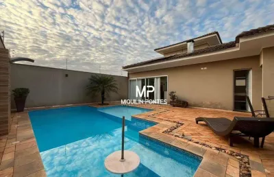 Casa com 3 dormitórios à venda, 220 m² por r$ 1.580.000,00 - jardim monterrey - jaboticabal/sp