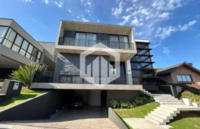 Casa de alto padrão em condomínio clube à venda em santa felicidade, curitiba - pr