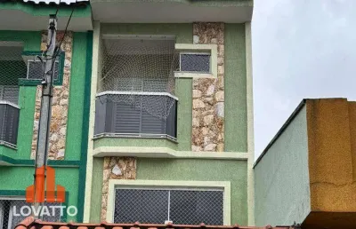 Sobrado com 2 dormitórios à venda - vila alto de santo andré - santo andré/sp