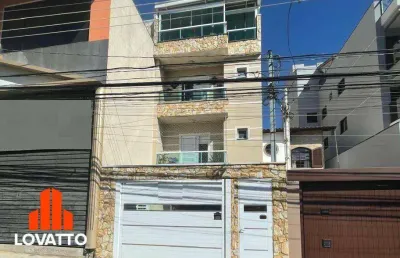 Apartamento com 3 dormitórios à venda - casa branca - santo andré/sp
