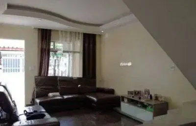 Sobrado com 3 dormitórios para alugar por r$ 3.535,00/mês - jardim monte líbano - santo andré/sp