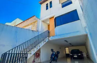 Sobrado com 03 dormitórios à venda, 257 m² na parque jaçatuba - santo andré/sp