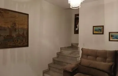 Sobrado com 3 dormitórios, 160 m² - venda por r$ 700.000,00 ou aluguel por r$ 2.962,00/mês - parque das nações - santo andré/sp