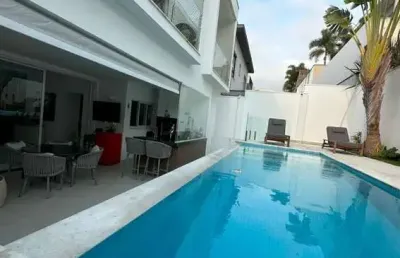 Sobrado com 6 dormitórios, 330 m² - venda por r$ 4.300.000,00 ou aluguel por r$ 31.900,00/mês - alphaville - santana de parnaíba/sp