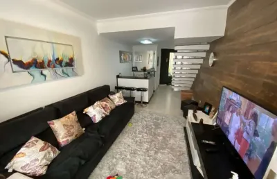 Sobrado com 3 dormitórios à venda, 111 m² por r$ 580.000,00 - vila linda - santo andré/sp