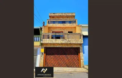 Sobrado, 200 m² - venda por r$ 743.000,00 ou aluguel por r$ 4.359,96/mês - jardim santo antônio - santo andré/sp