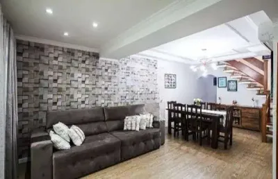 Sobrado com 4 dormitórios à venda, 260 m² por r$ 750.000 - vila tibiriçá - santo andré/sp