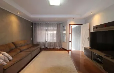 Sobrado à venda com 190m², 3 quartos e 4 vagas no parque das nações, santo andré, santo andré/sp